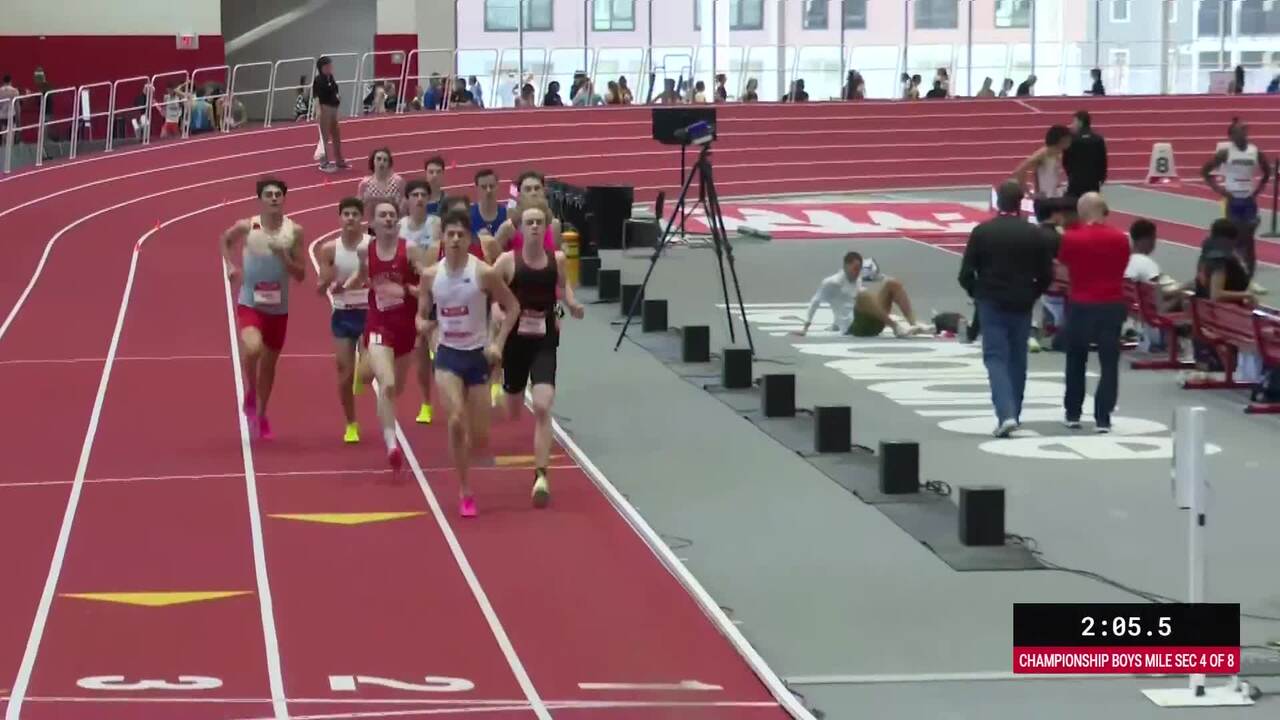 New Balance Nationals Indoor Videos Boys 1 Mile Championship