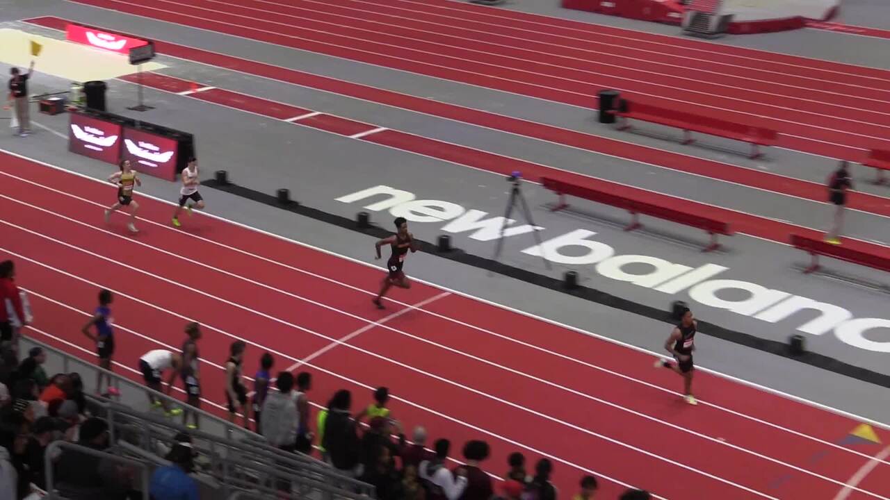 New Balance Nationals Indoor Videos Boys Freshman 400m Section 10