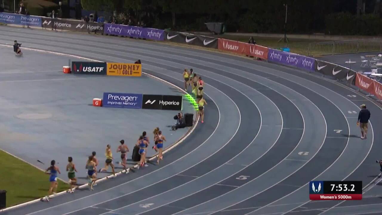 USATF.TV Videos Women's 5000m Section B USATF LA Grand Prix 2024