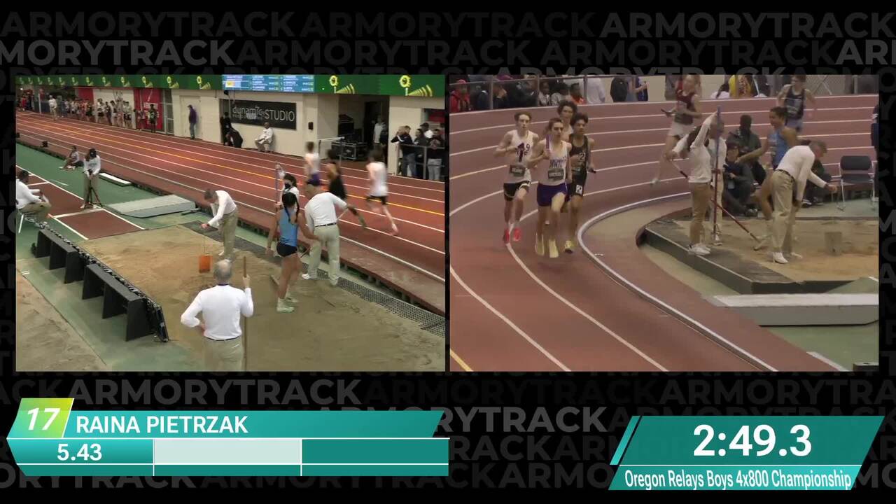 Nike Indoor Nationals Videos Boys 4x800m Relay Championship Heat 1