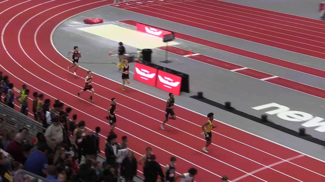 New Balance Nationals Indoor Videos Girls Freshman 400m Section 4