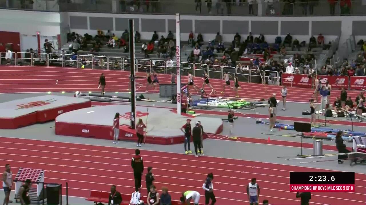 New Balance Nationals Indoor Videos Boys 1 Mile Championship