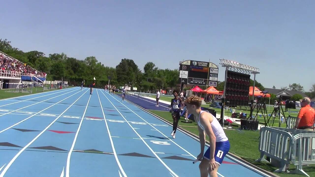 Illinois IHSA Outdoor State Championships Videos Finish of Boys