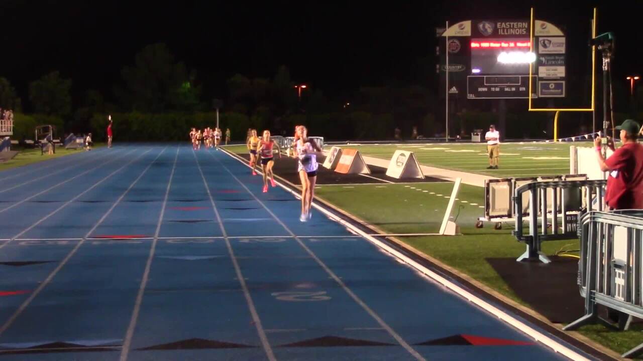 Illinois IHSA Outdoor State Championships Videos Finish of 3A Girls