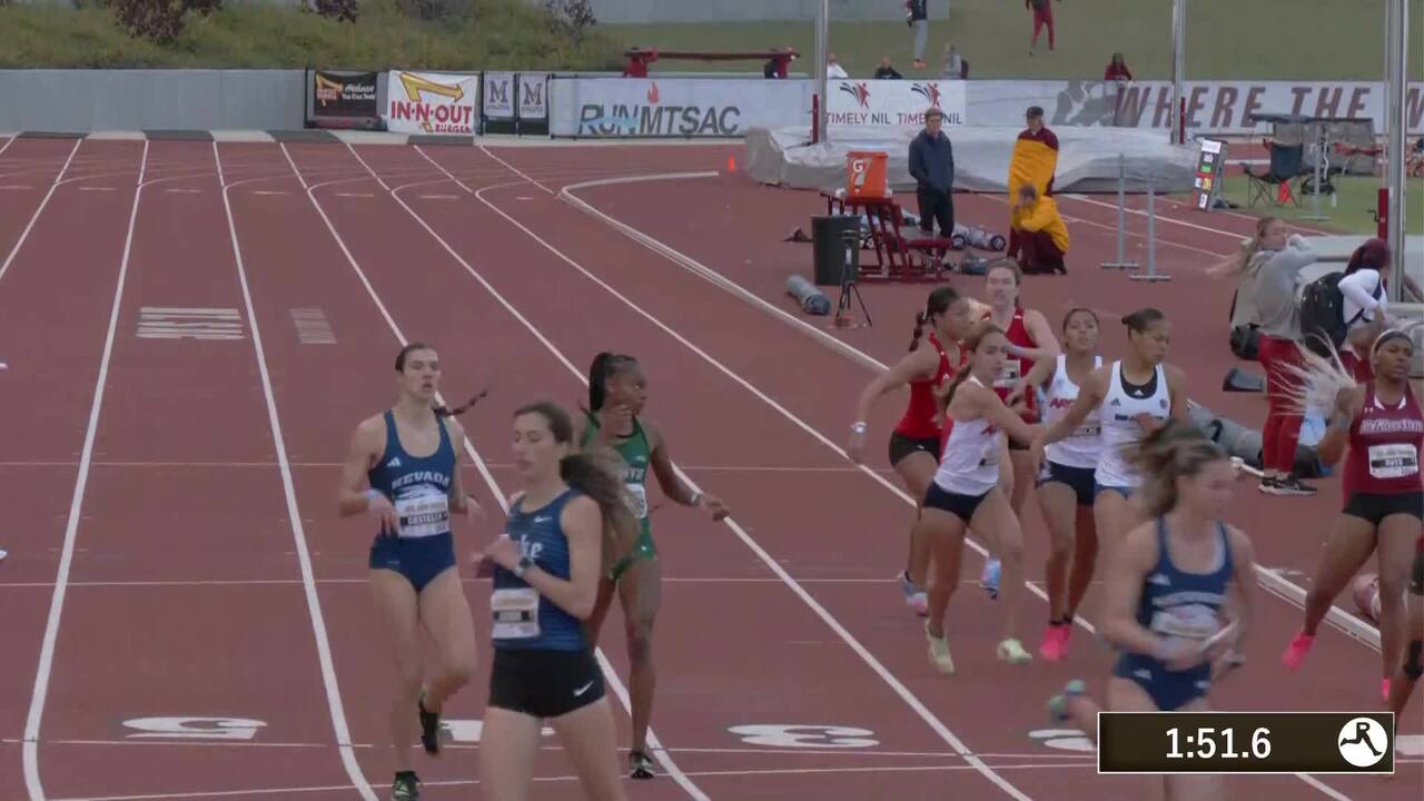Mt. SAC Relays Videos Women's 4x400m Relay Collegiate Section 3