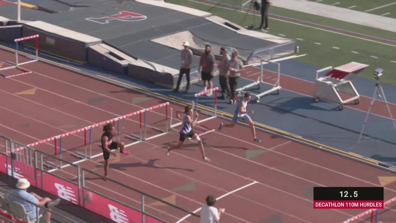 New Balance Nationals Outdoor Videos Boys Decathlon 100m Championship Section 3 New Balance Nationals Outdoor 2024