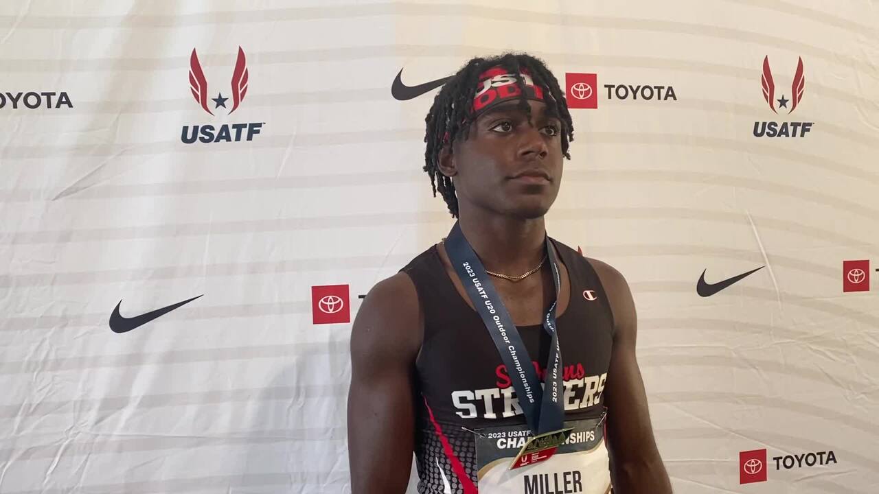  Videos - Christian Miller Champion Boys 200m - New Balance  Nationals Outdoor 2023