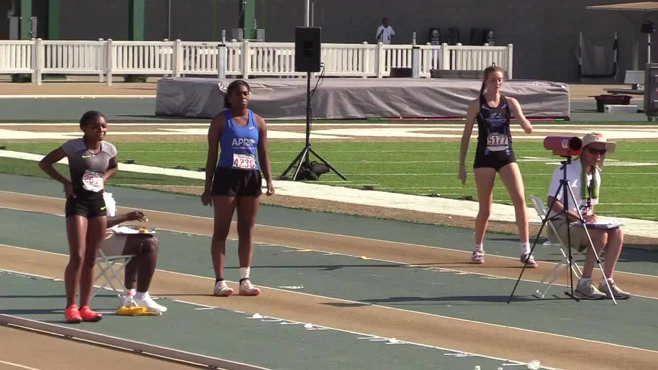 Videos Girls 1516 Triple Jump Part 3 USATF National Junior Olympic