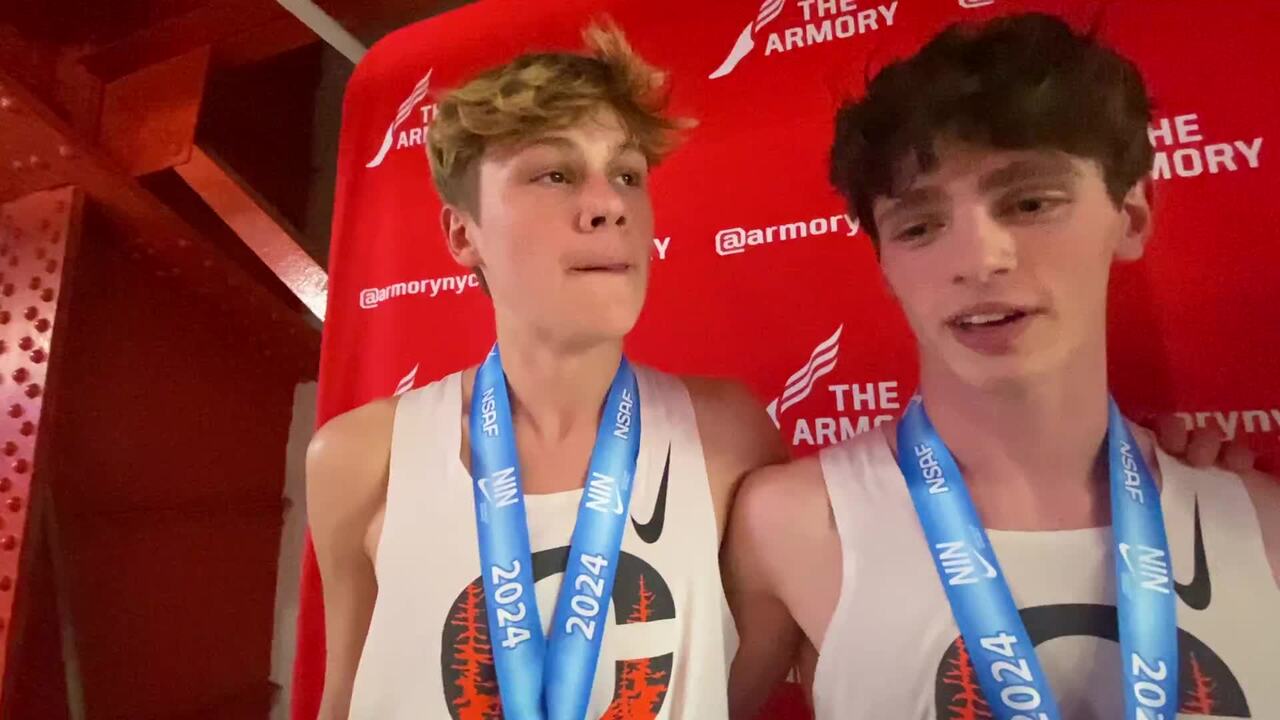 Nike Indoor Nationals Videos Crater TC OR Champion Boys Distance