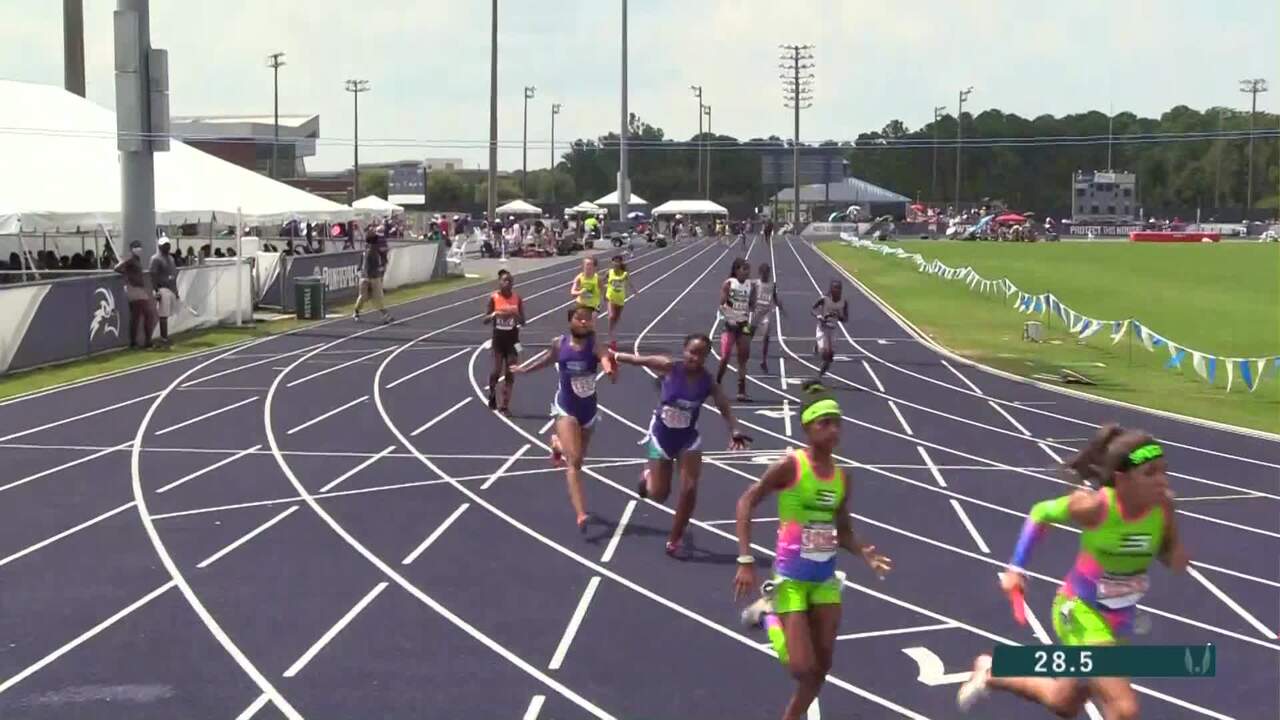 USATF.TV Videos Boys 1112 4x100m Prelim Heat 2 USATF National