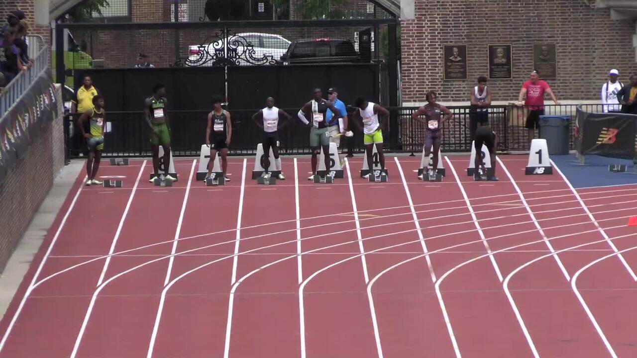 New Balance Nationals Outdoor - Videos - Boys 100m Championship Final ...