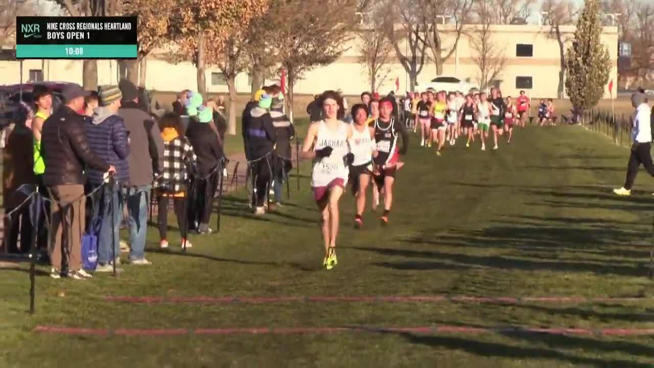 NXR Heartland Regional - Videos - Boys Open Invitational Section 3 5k XC -  NXR Heartland Regional 2019