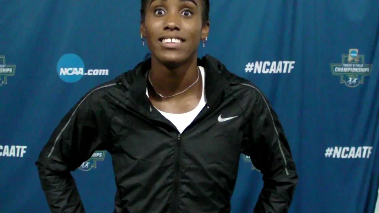Videos Tyra Gittens 3rd Place Women's Long Jump NCAA