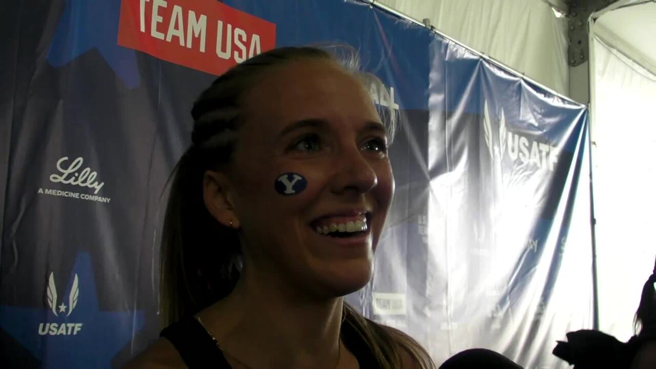 DyeStat.com - Videos - Courtney Wayment 3rd Place Women's 3000m ...