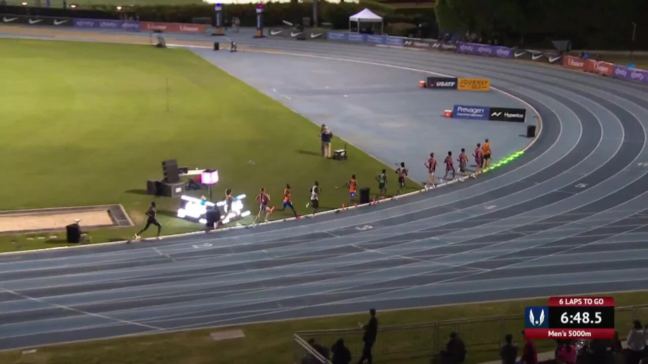 USATF.TV Videos Women's 5000m Section B USATF LA Grand Prix 2024