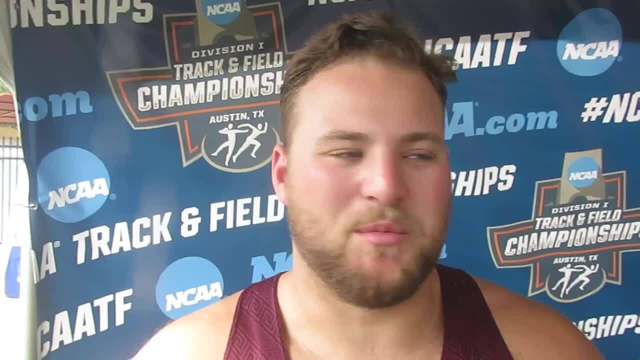Videos Ikeji Champion Men's Hammer Throw NCAA