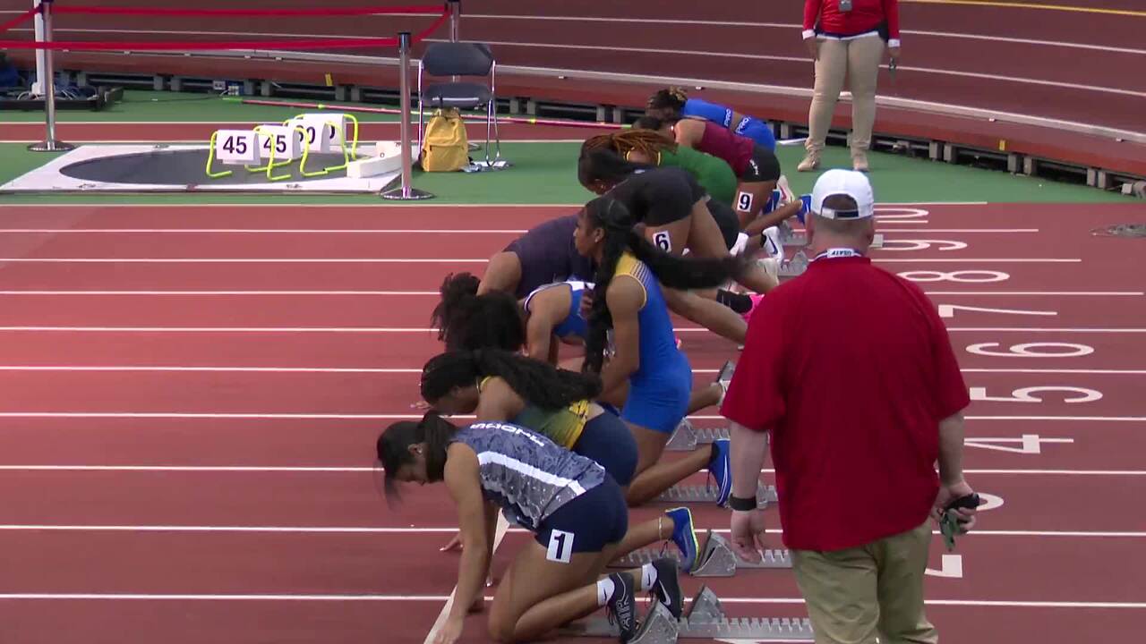 Nike Indoor Nationals Videos Girls' 60m Championship 1st Round Heat