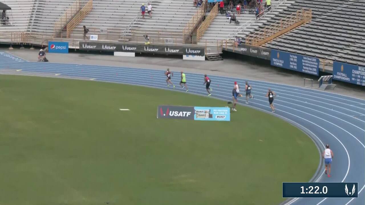 USATF TV Videos Men s 55 59 800m USATF Masters Outdoor Championships 2023