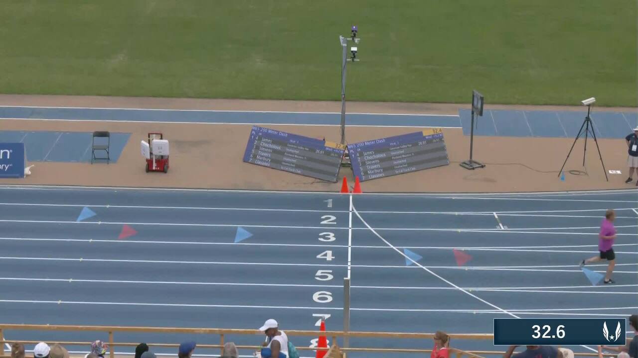 USATF.TV - Videos - Men's 65-69 200m Prelims Heat 1 - USATF Masters ...