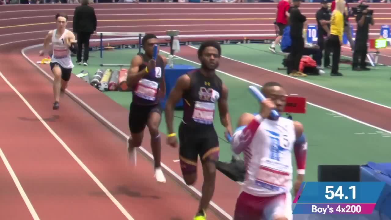 USATF.TV Videos High School Boys' 4x200m Relay 116th Millrose