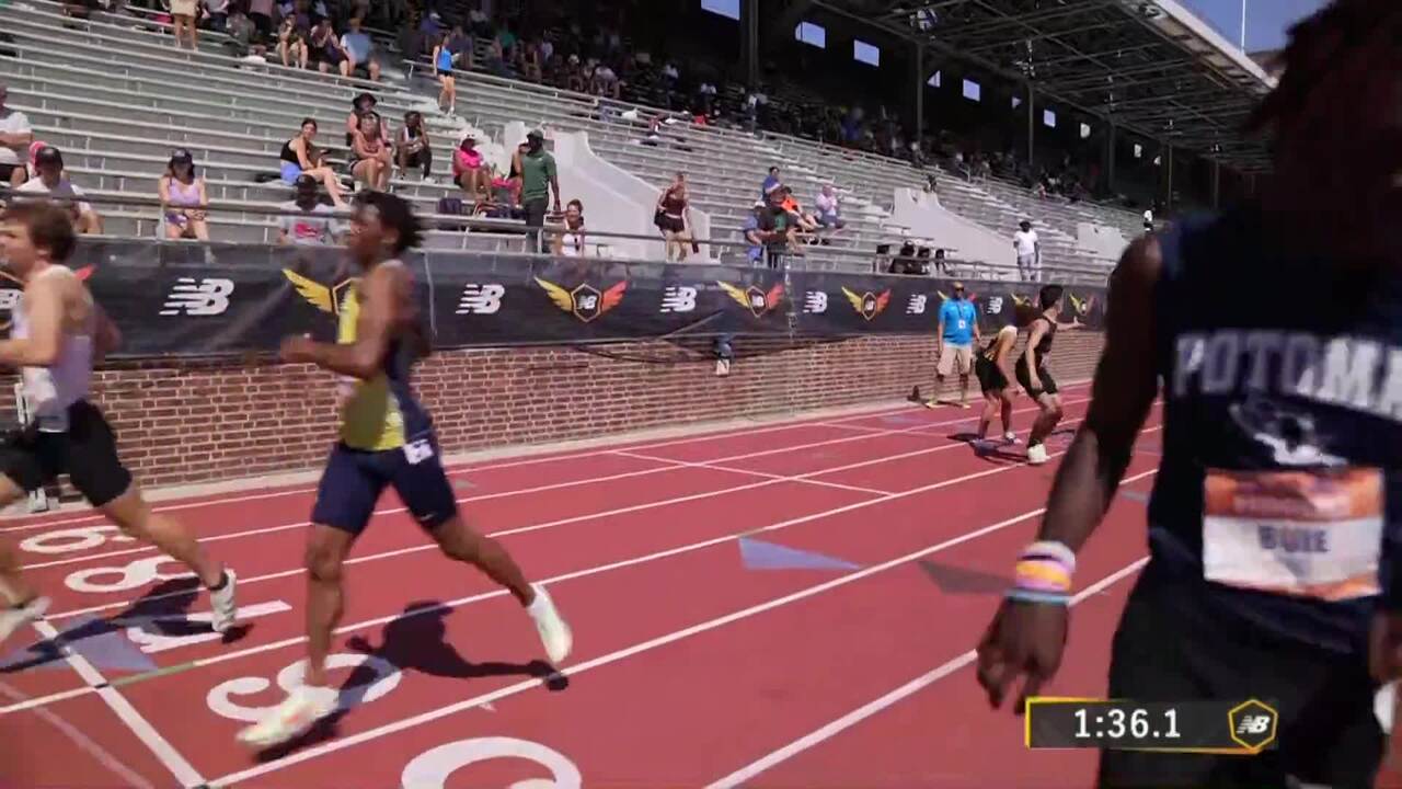 New Balance Nationals Outdoor Videos Boys 1600m Sprint Medley Relay