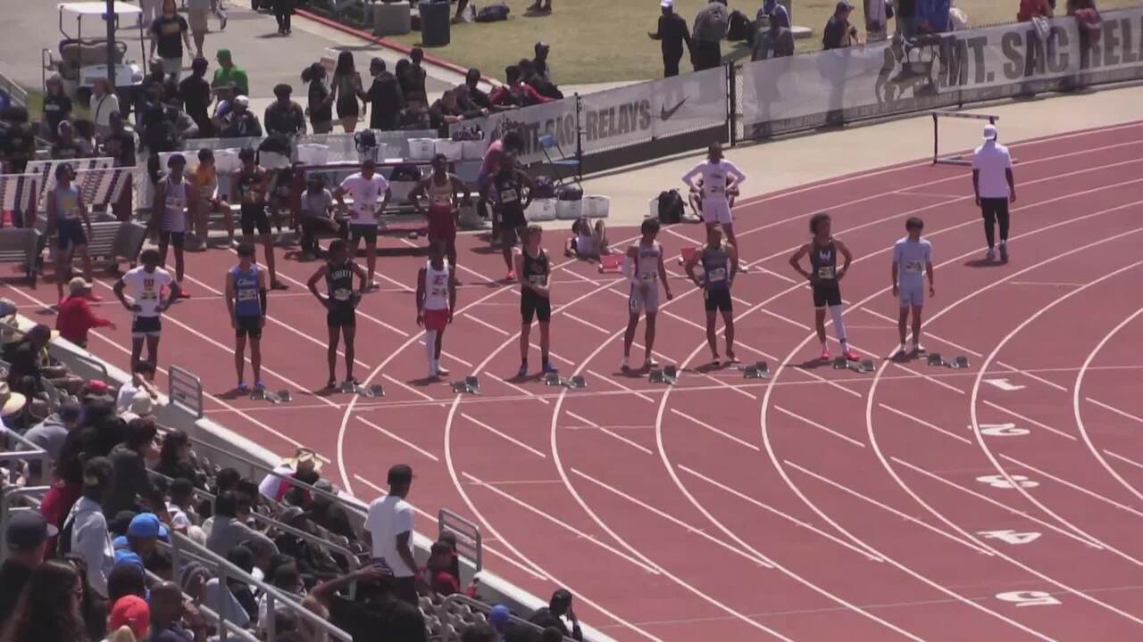 Mt. SAC Relays Videos Boys 100m High School Invitational Mt. SAC