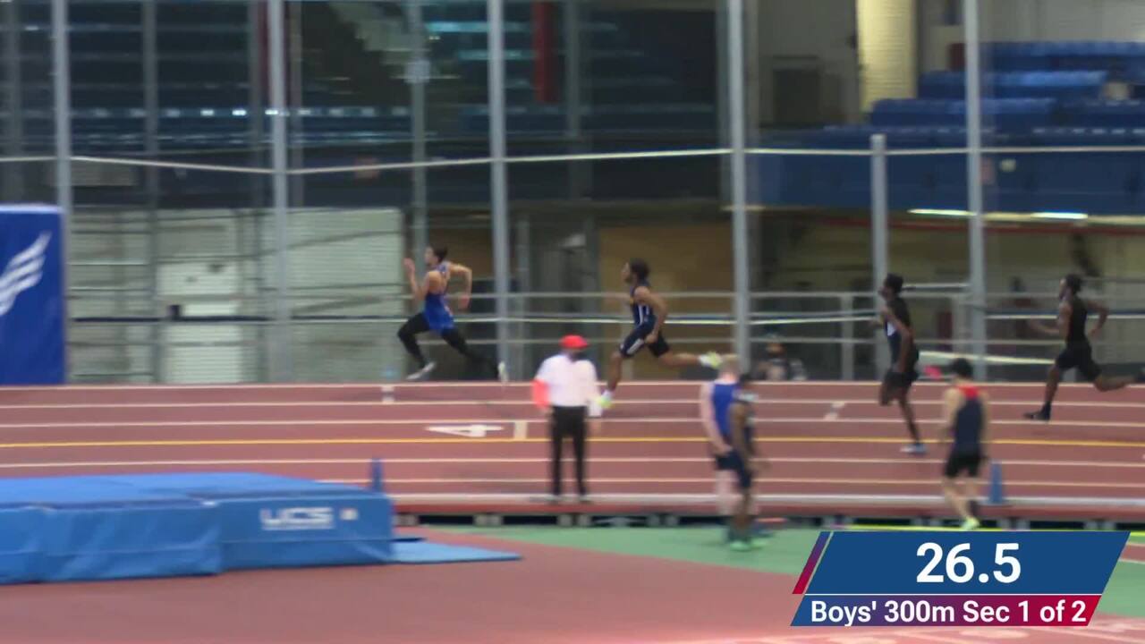 New York Section I Indoor State Qualifier Videos Boys 300m Varsity