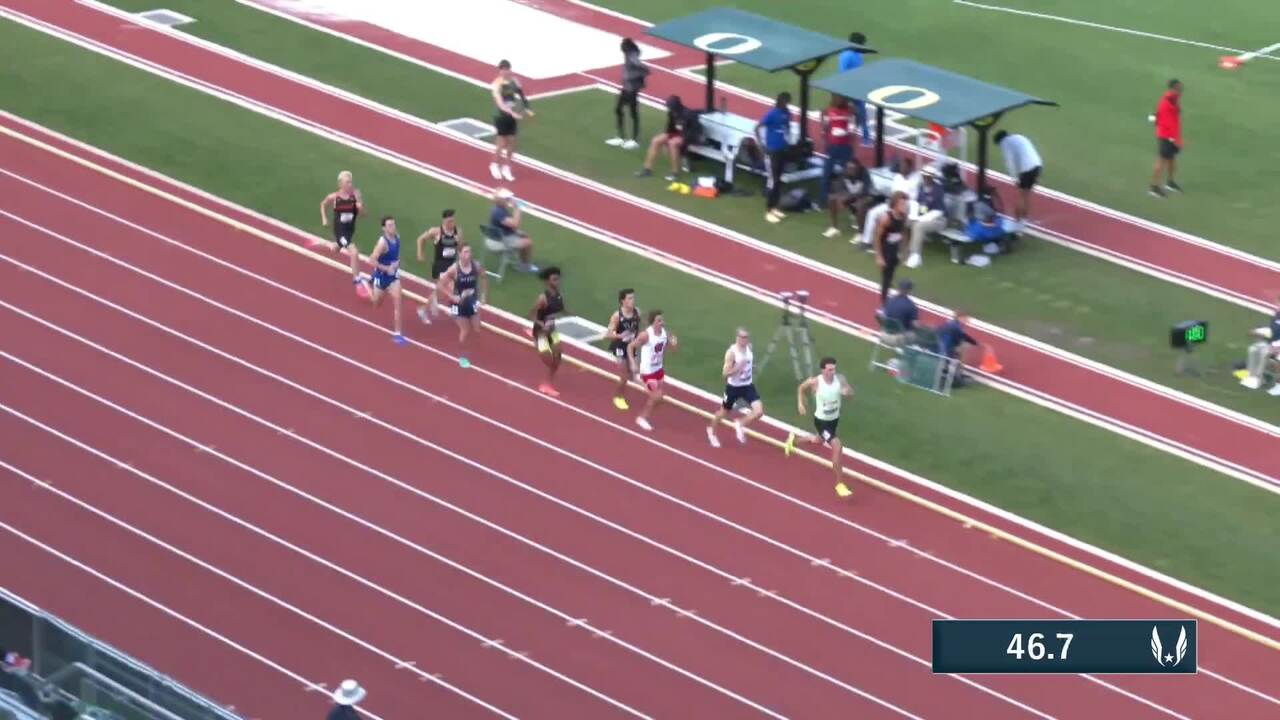 USATF.TV Videos Men's 800m Prelim Heat 3 USATF U20 Championships 2024