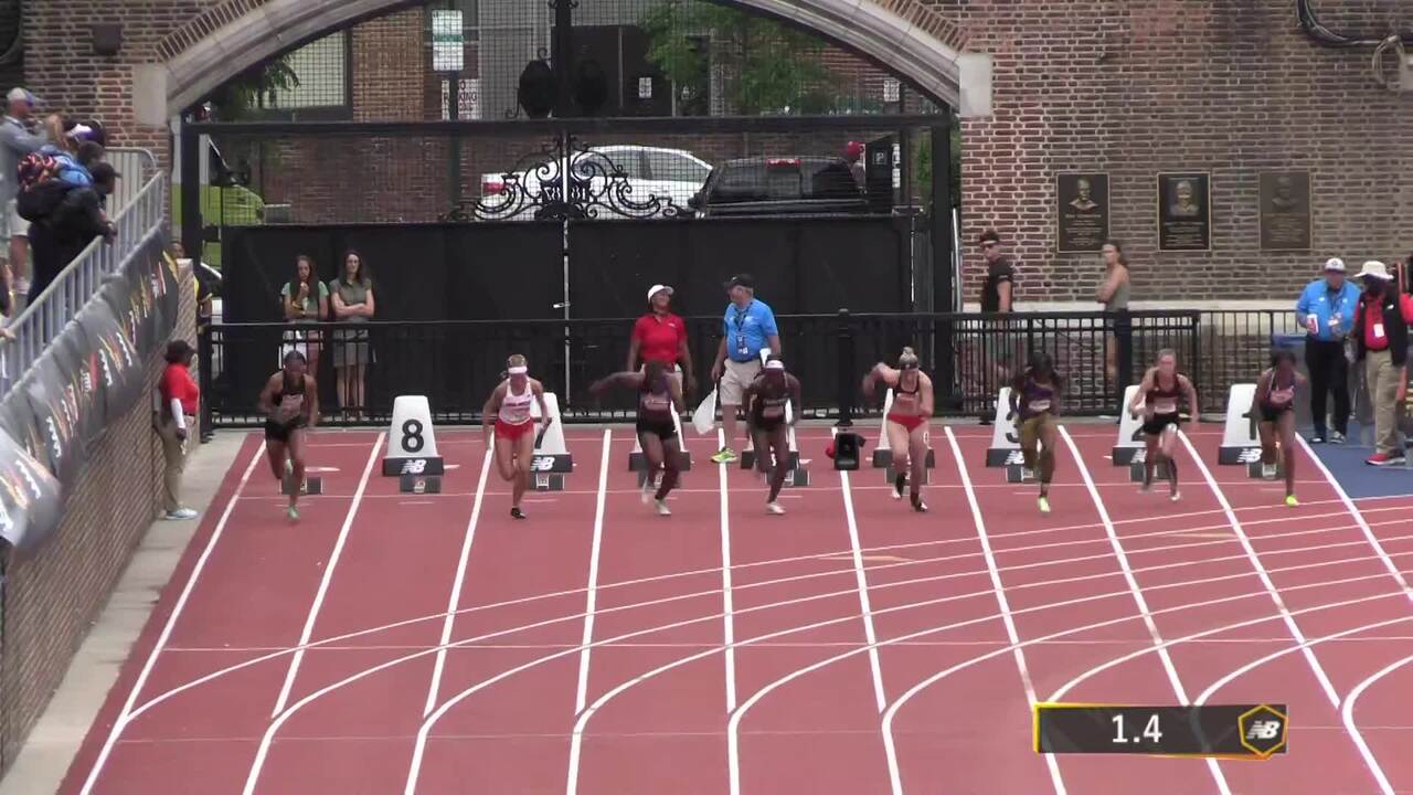 New Balance Nationals Outdoor Videos Boys 100m Freshman Final New