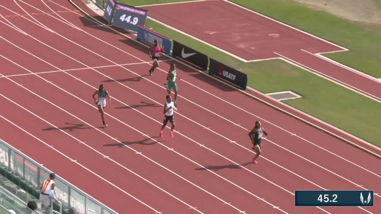 USATF.TV Videos Girls 1314 400m Final USATF National Junior