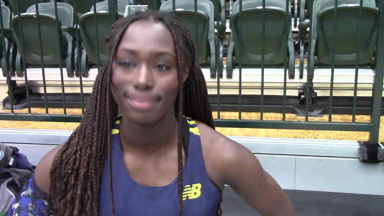 Zawadi Brown makes history for Neuqua Valley track