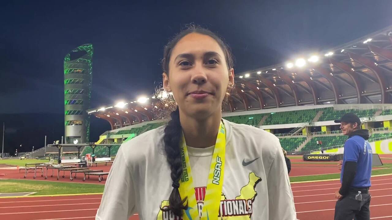 DyeStat.com - Videos - Sophia Day Champion Girls Triple Jump