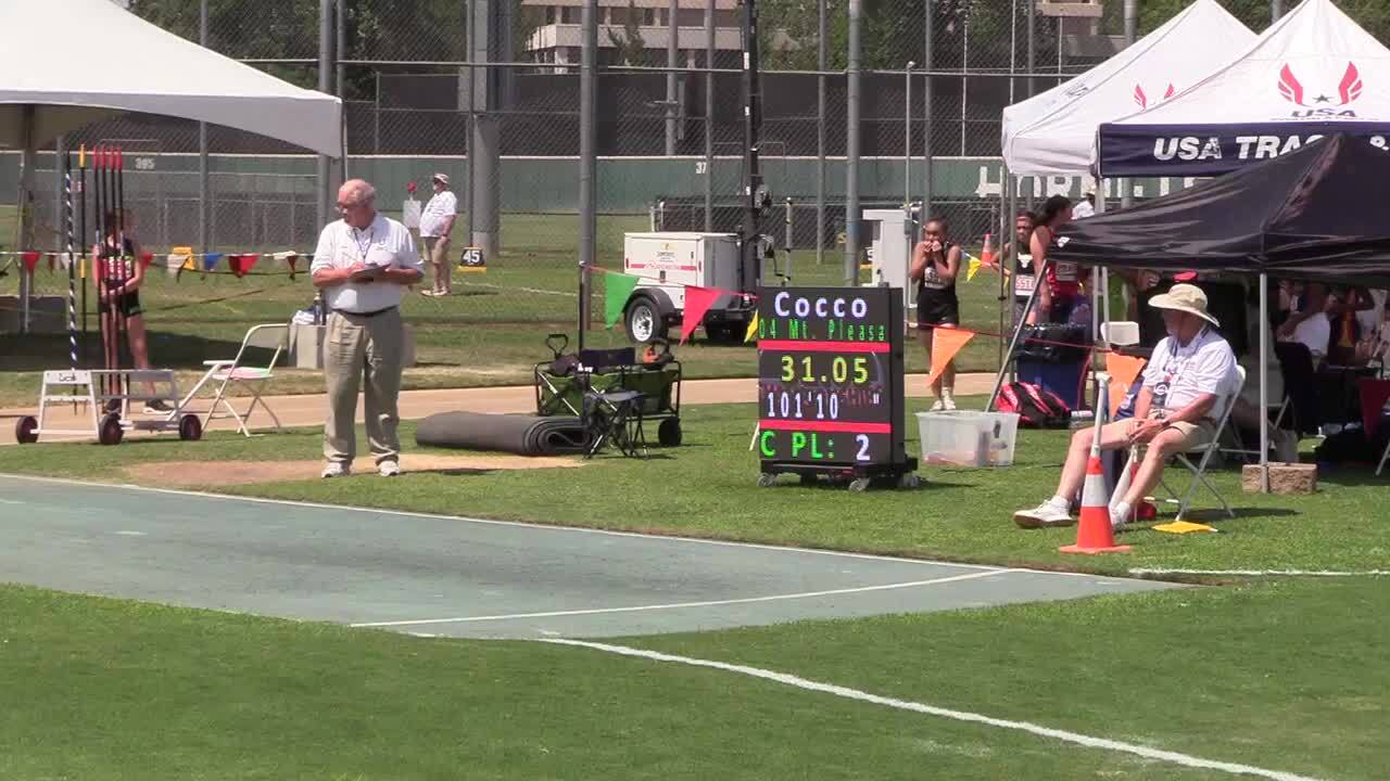 USATF.TV Videos Girls 910 Mini Javelin Part 5 USATF National