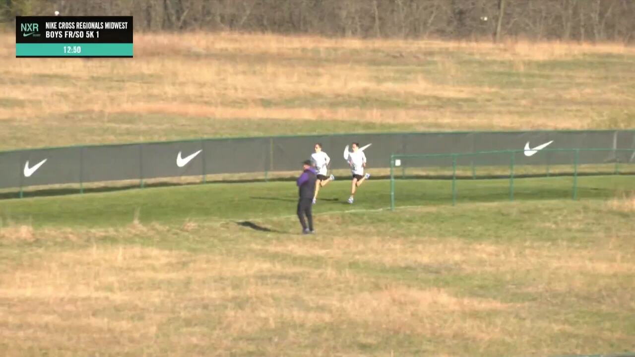 NXR Midwest Regional Videos Boys Frosh/Soph Section 1 5K XC NXR