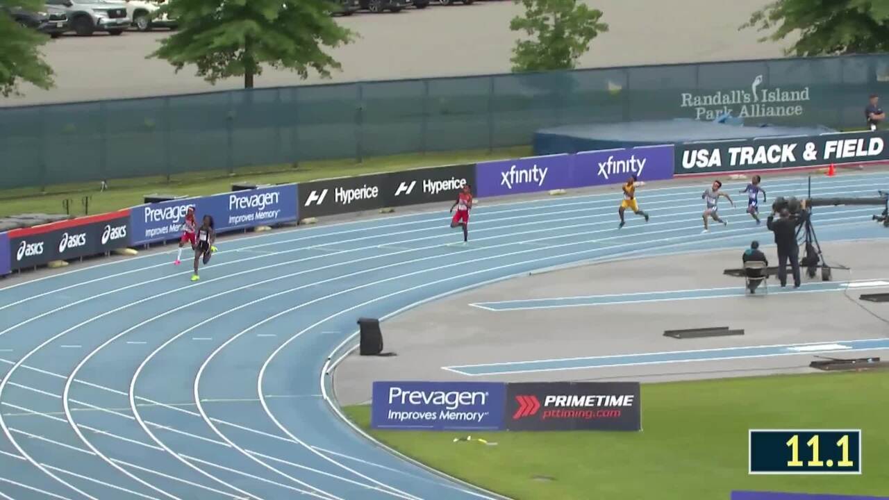 USATF.TV Videos Men's 200m USATF NYC Grand Prix 2024