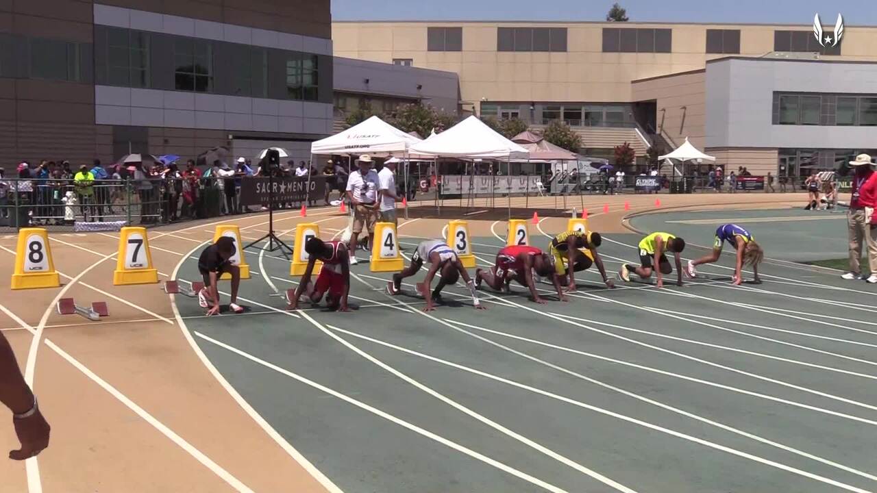 Videos Boys 1112 100m Prelim Heat 9 USATF National Junior Olympic