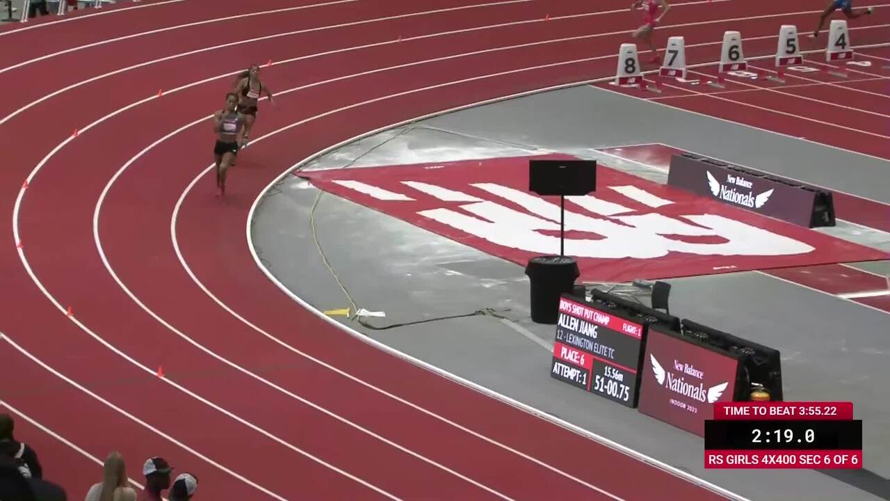 New Balance Nationals Indoor Videos Boys 4x400m Relay Championships