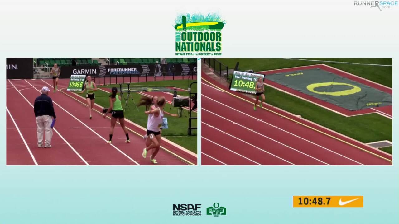 Videos Girls 4x1 Mile Championship Nike Outdoor Nationals 2022