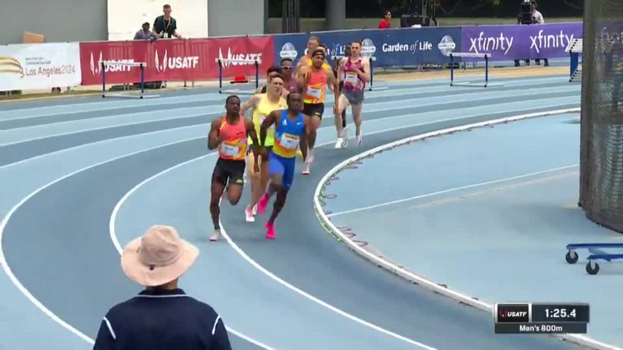 USATF.TV Videos Men's 800m Section B USATF LA Grand Prix 2024