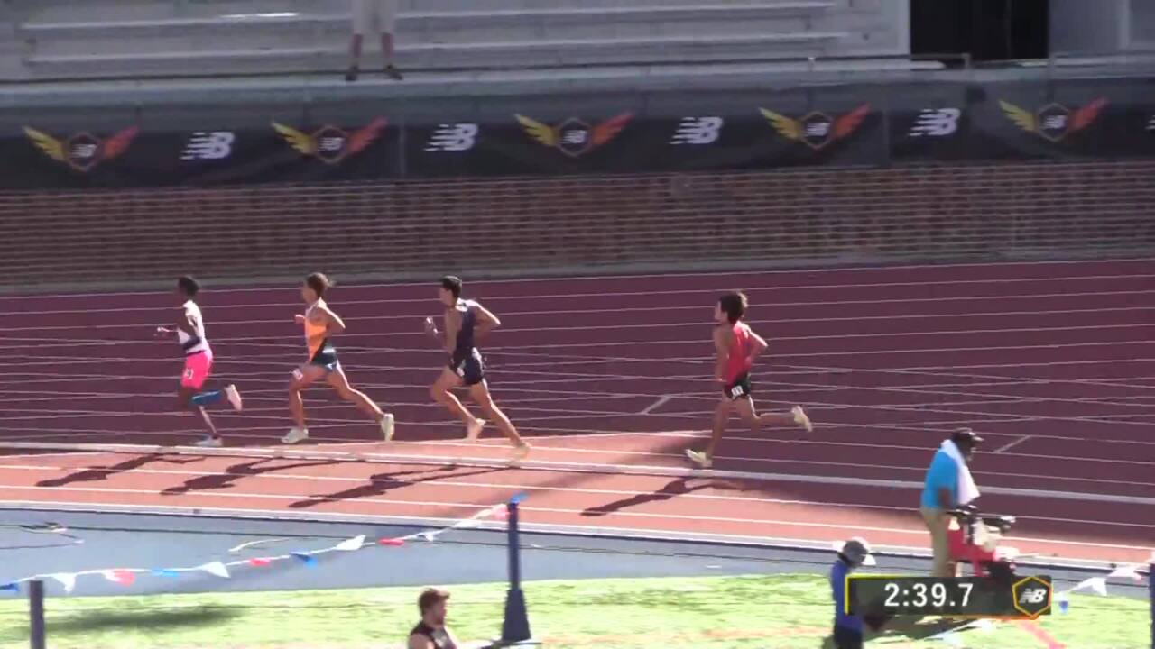 DyeStat.com - Videos - Devan Kipyego Champion Boys Mile, 6th Place Section  8 1600m Sprint Medley Relay - New Balance Nationals Outdoor 2023