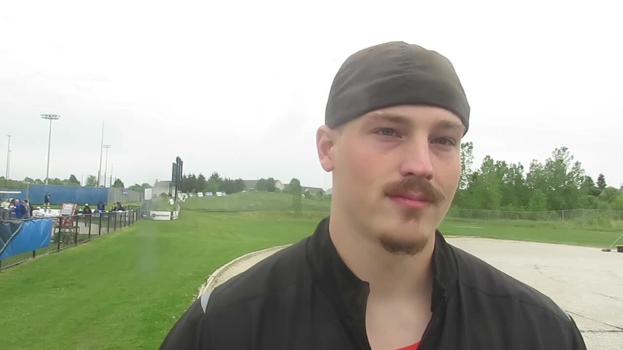 Videos Austin Combs Champion Men's Hammer Throw and