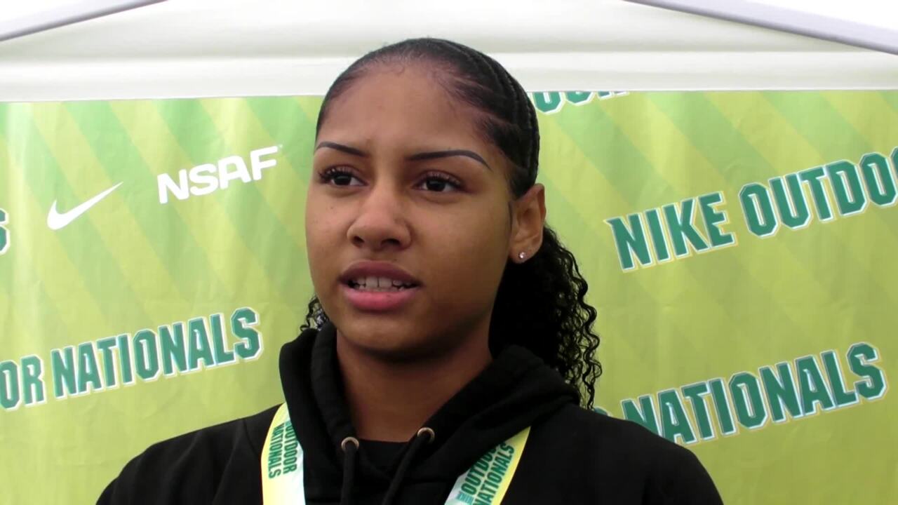 DyeStat.com - Videos - Sophia Day Champion Girls Triple Jump Championship -  Nike Outdoor Nationals 2023