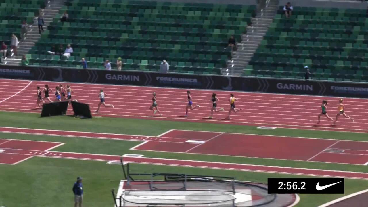 Nike Outdoor Nationals Videos Girls 1 Mile Championship GARMIN