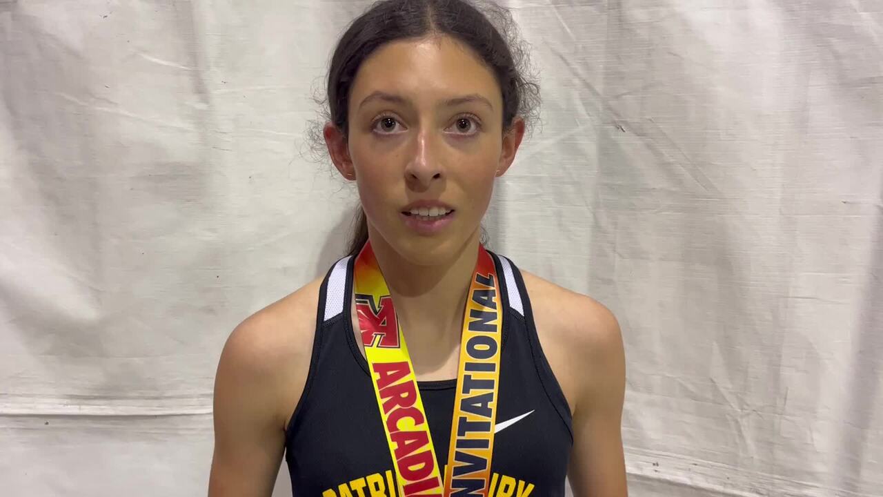 Videos Megan Crum 2nd Place Girls Seeded 3200m