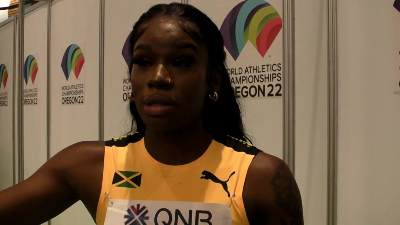 DyeStat.com - Videos - Britany Anderson 2nd Place Women's 100m