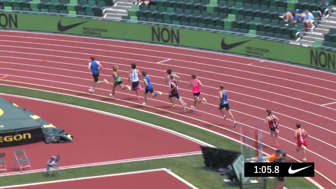 Nike Outdoor Nationals Videos Boys 800m Championship Section 2