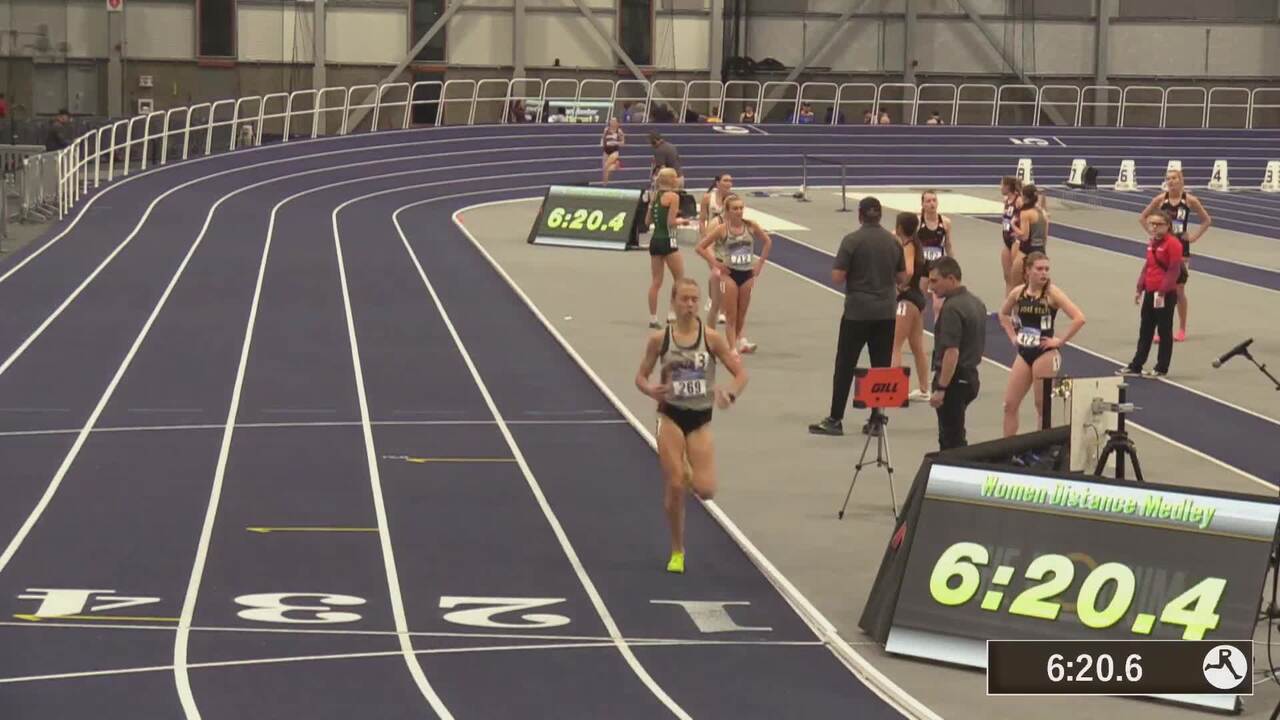 Videos Women's Distance Medley Relay Spokane Indoor Challenge 2024