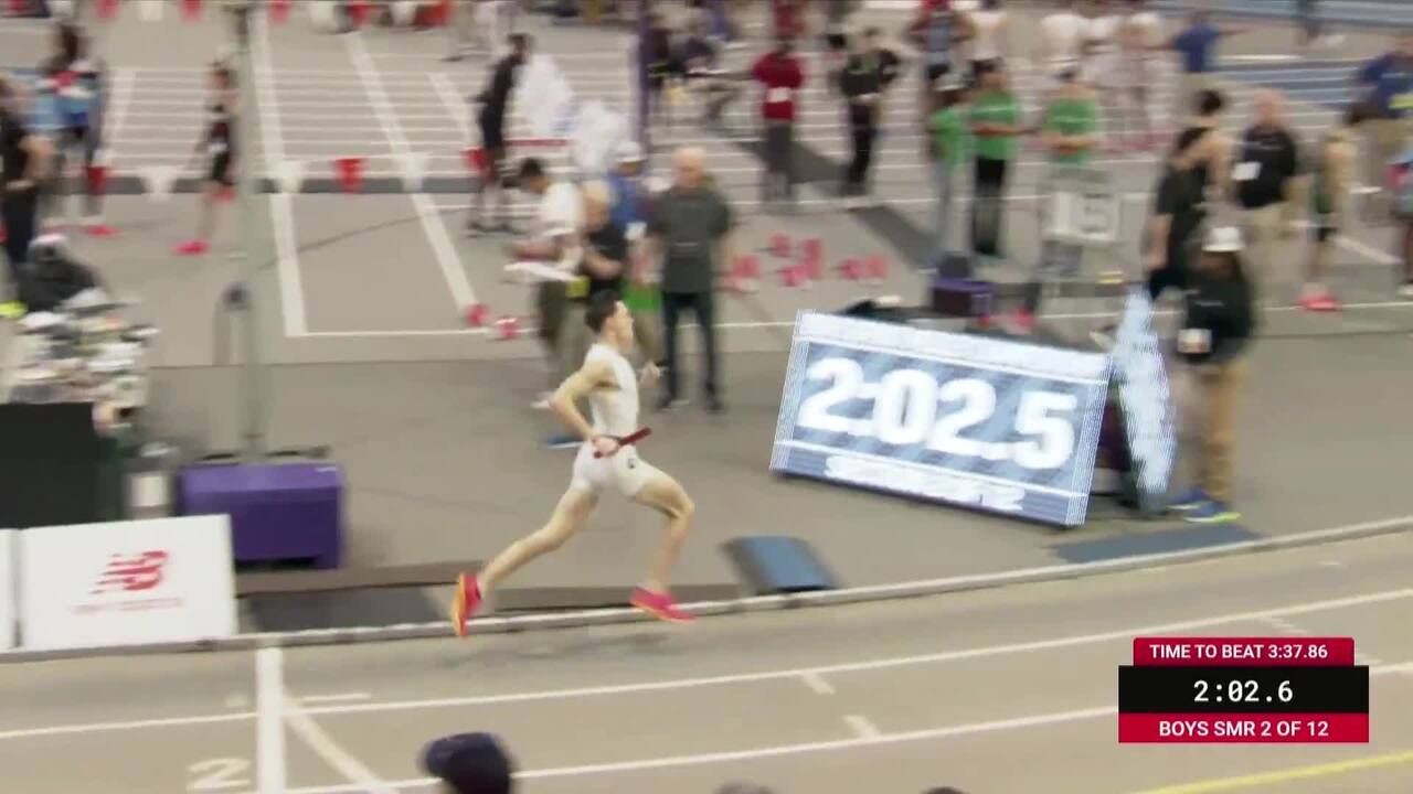 New Balance Nationals Indoor Videos Boys Championship 1600m Sprint