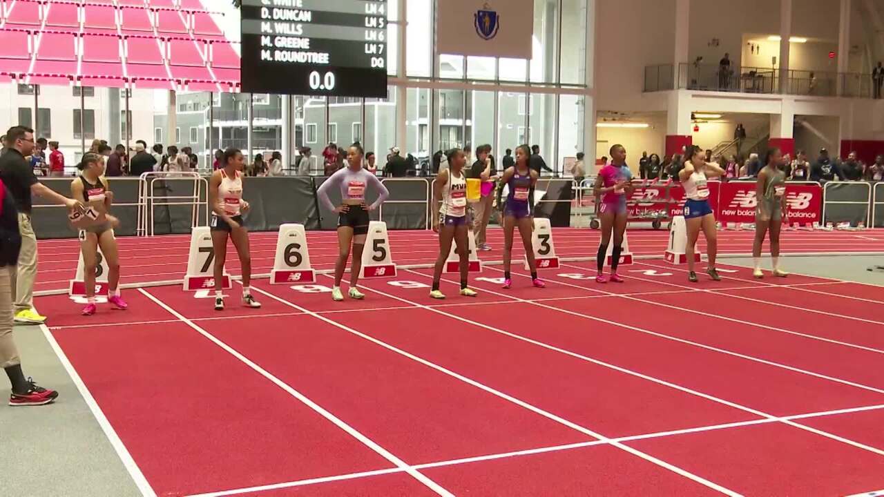 New Balance Nationals Indoor Videos Girls 60m Hurdles Rising Stars