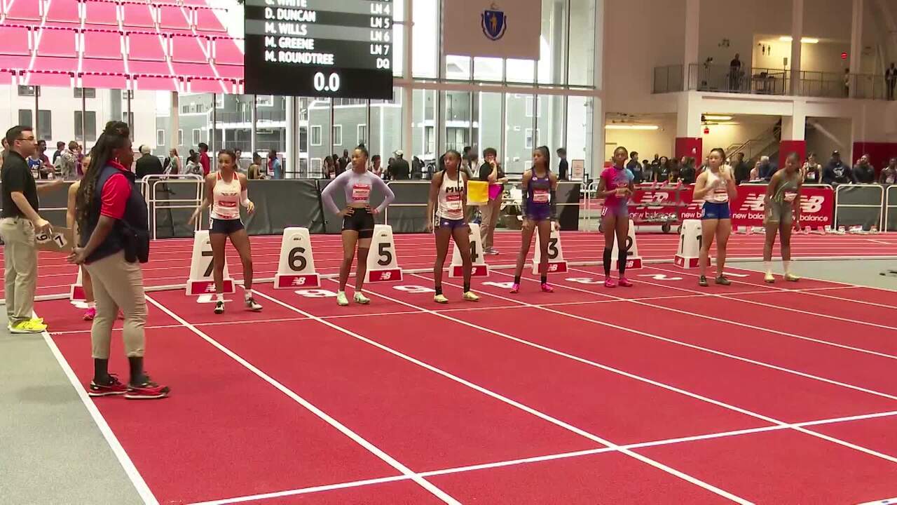 New Balance Nationals Indoor Videos Girls 60m Hurdles Rising Stars